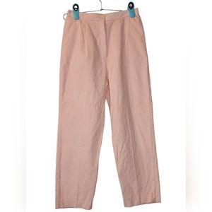 Vintage Suburban Petites Pastel Pink Corduroy Pants Slacks w/Pockets Barbie Core